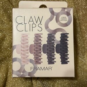Claw Clips - Pink and Purple Set